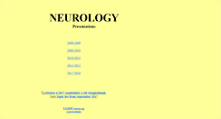 Desktop Screenshot of neurology.dote.hu