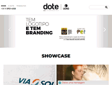 Tablet Screenshot of dote.com.br
